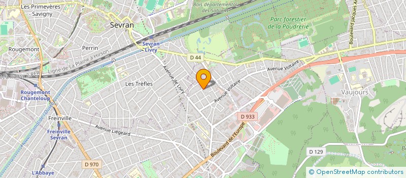 localisation de l'entreprise MONSIEUR LOUIS JOUSSET à LIVRY-GARGAN