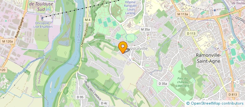 localisation de l'entreprise MONSIEUR LOUIS JOUVE à TOULOUSE