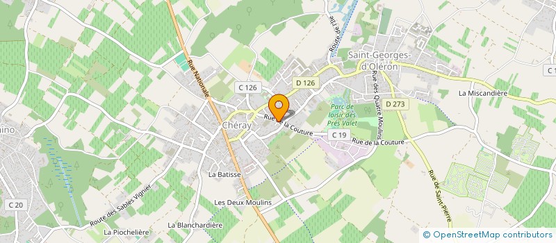 localisation de l'entreprise MONSIEUR LOUIS JOYEAU à SAINT-GEORGES-D'OLERON