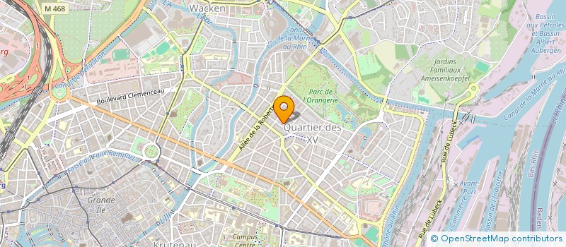 localisation de l'entreprise MONSIEUR LOUIS KEMPENICH à STRASBOURG