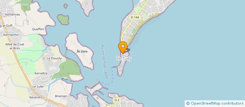 localisation de l'entreprise MONSIEUR LOUIS KERNOA  ILE-TUDY