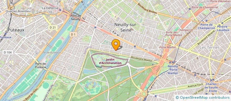 localisation de l'entreprise MONSIEUR LOUIS KIRSCH à NEUILLY-SUR-SEINE