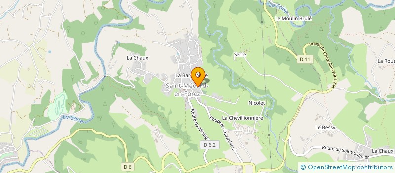 localisation de l'entreprise MONSIEUR LOUIS KNAP  SAINT-MEDARD-EN-FOREZ