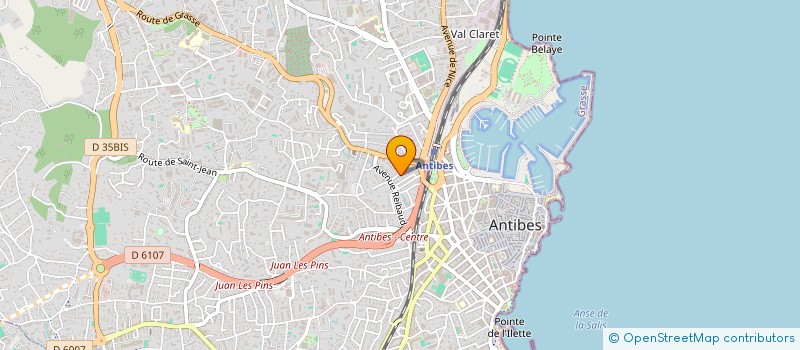 localisation de l'entreprise MONSIEUR LOUIS KOUYOUMDJIAN à ANTIBES