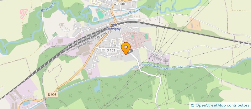 localisation de l'entreprise MONSIEUR LOUIS KREIT à REVIGNY-SUR-ORNAIN