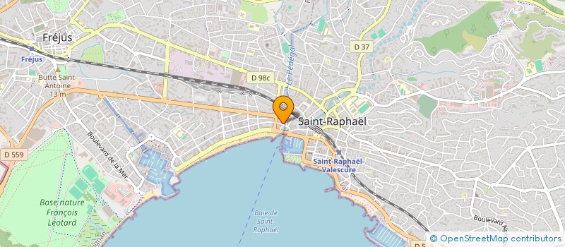 localisation de l'entreprise MONSIEUR LOUIS KYSGYORGY à FREJUS