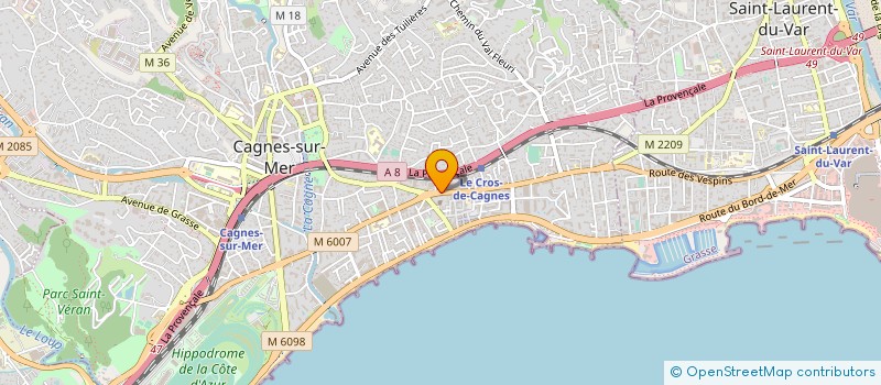 localisation de l'entreprise MONSIEUR LOUIS LABATE à NICE
