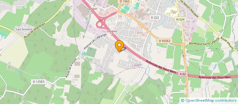 localisation de l'entreprise MONSIEUR LOUIS LABREZE  LANGON