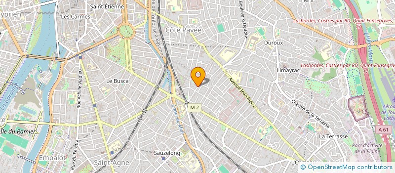 localisation de l'entreprise MONSIEUR LOUIS LAINE à TOULOUSE