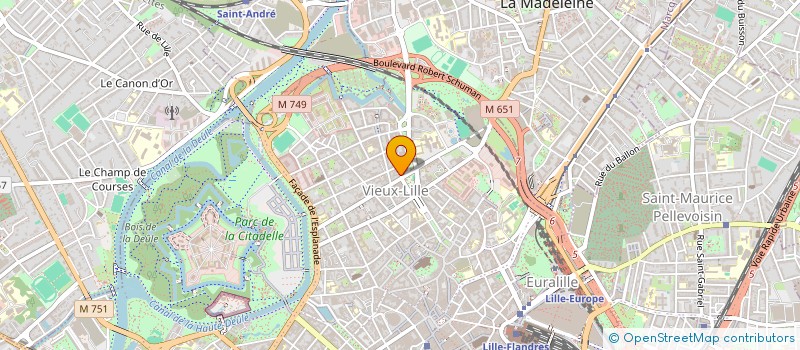 localisation de l'entreprise MONSIEUR LOUIS LALLART à LILLE