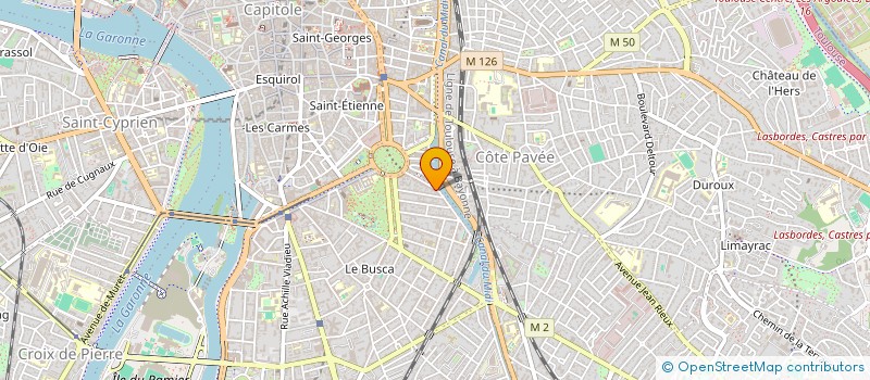 localisation de l'entreprise MONSIEUR LOUIS LASNIER à TOULOUSE