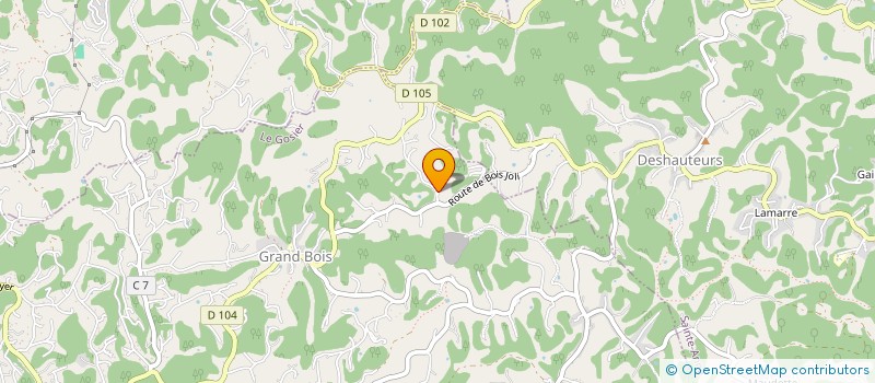 localisation de l'entreprise MONSIEUR LOUIS LASSOURCE  LE GOSIER