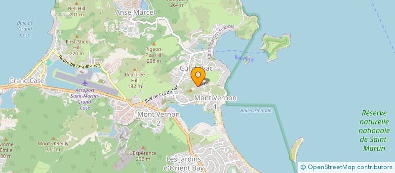 localisation de l'entreprise MONSIEUR LOUIS LAUDE  SAINT-MARTIN