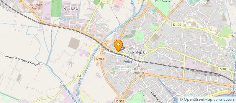 localisation de l'entreprise MONSIEUR LOUIS LAURENT à FREJUS