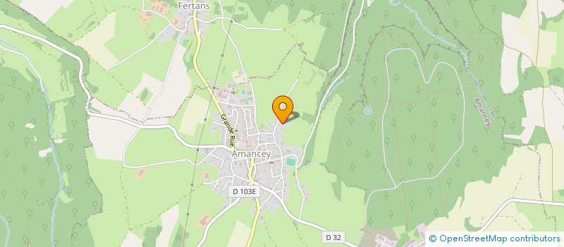 localisation de l'entreprise MONSIEUR LOUIS LAURENT  AMANCEY
