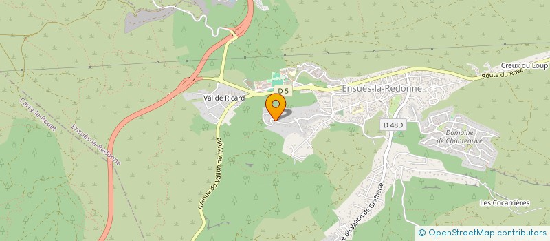 localisation de l'entreprise MONSIEUR LOUIS LAURO  ENSUES-LA-REDONNE