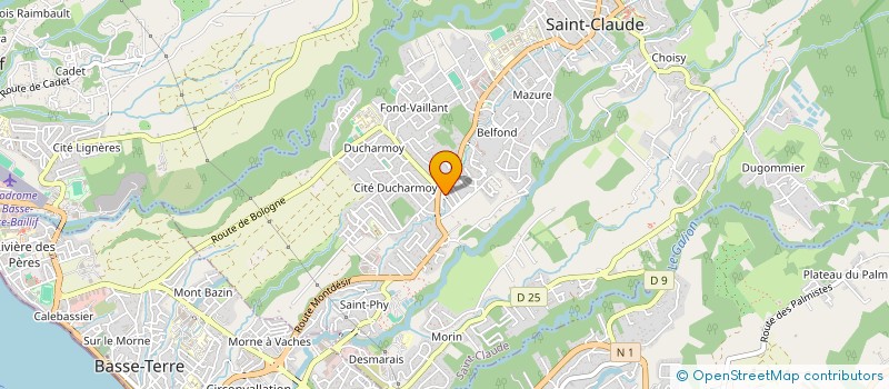 localisation de l'entreprise MONSIEUR LOUIS LAUZIS à SAINT-CLAUDE