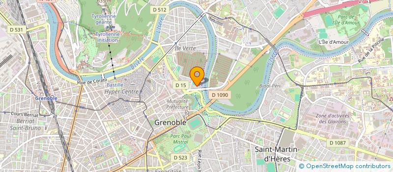 localisation de l'entreprise MONSIEUR LOUIS LAVAGNINI à GRENOBLE