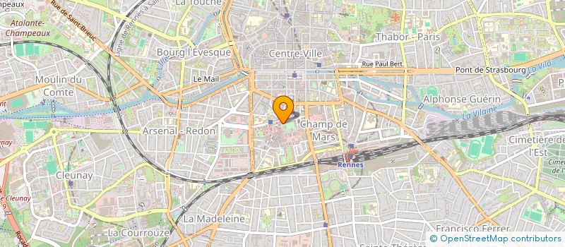 localisation de l'entreprise MONSIEUR LOUIS LAVIGNE  RENNES
