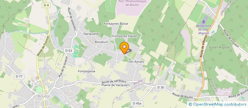 localisation de l'entreprise MONSIEUR LOUIS LAVILLE  BOULOC