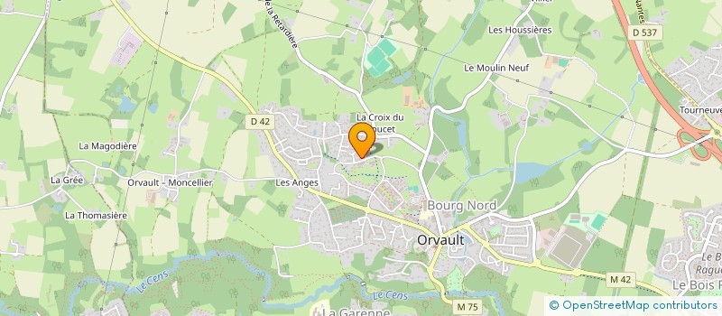 localisation de l'entreprise MONSIEUR LOUIS LAVOLE à ORVAULT