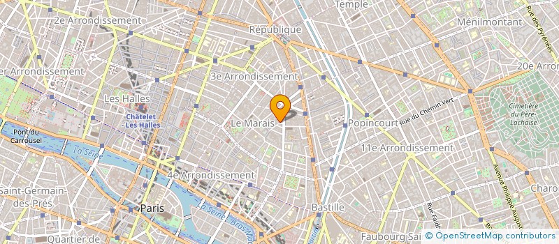 localisation de l'entreprise MONSIEUR LOUIS LAZAR à PARIS