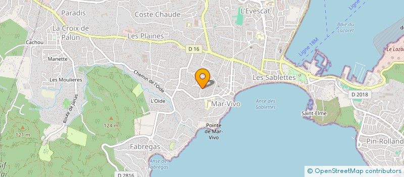 localisation de l'entreprise MONSIEUR LOUIS LE  LA SEYNE-SUR-MER