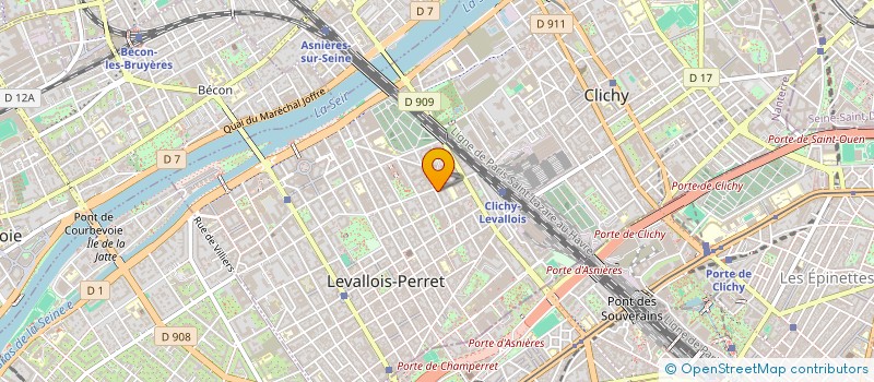 localisation de l'entreprise MONSIEUR LOUIS LE CALVEZ à LEVALLOIS-PERRET