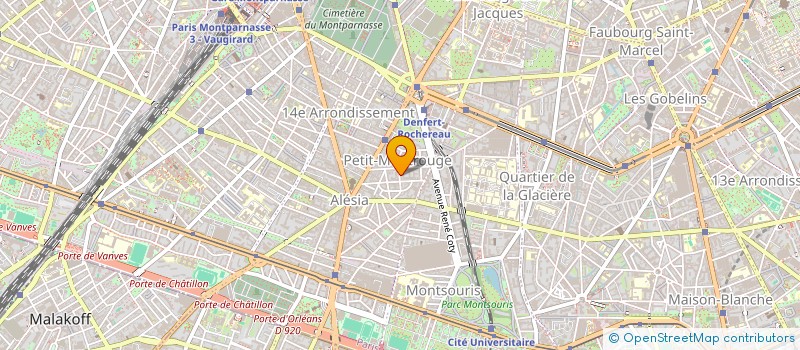 localisation de l'entreprise MONSIEUR LOUIS LE COQ  PARIS