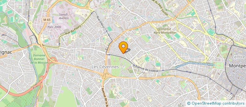 localisation de l'entreprise MONSIEUR LOUIS LE DOUAREC à MONTPELLIER