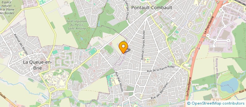 localisation de l'entreprise MONSIEUR LOUIS LE GOUPIL à PONTAULT-COMBAULT