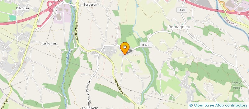 localisation de l'entreprise MONSIEUR LOUIS LE GUILLOU  ROMAGNIEU