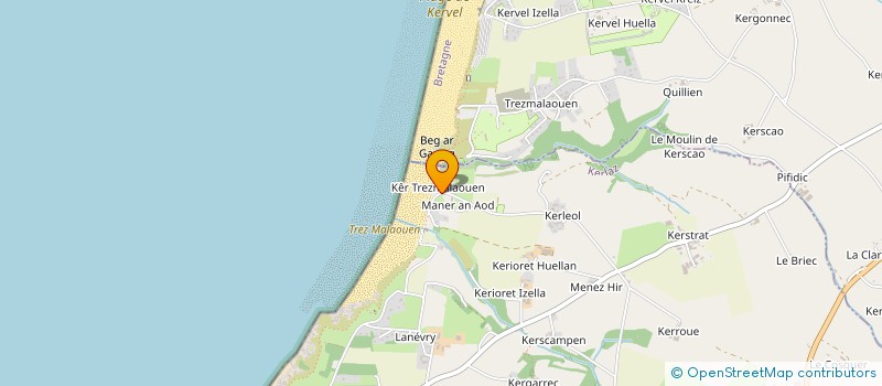 localisation de l'entreprise MONSIEUR LOUIS LE JONCOUR  KERLAZ