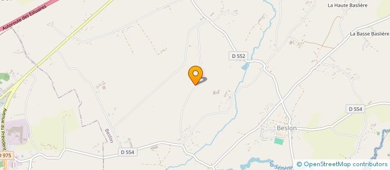 localisation de l'entreprise MONSIEUR LOUIS LE METAYER  BESLON