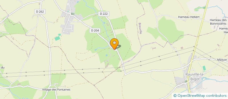 localisation de l'entreprise MONSIEUR LOUIS LEBAS  BRICQUEBOSQ