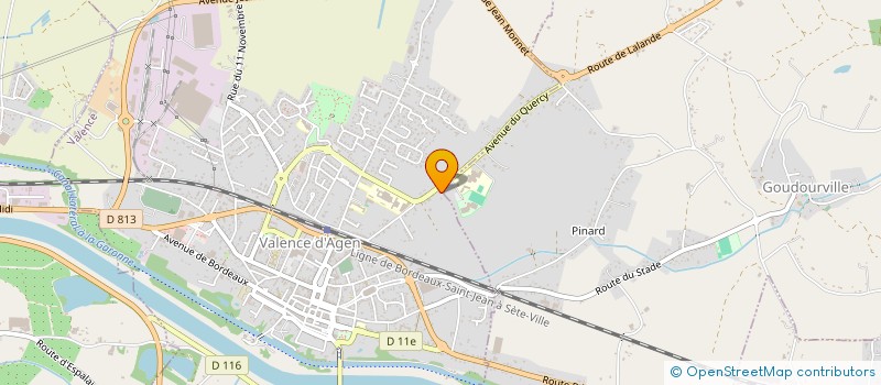 localisation de l'entreprise MONSIEUR LOUIS LEBEKE  VALENCE