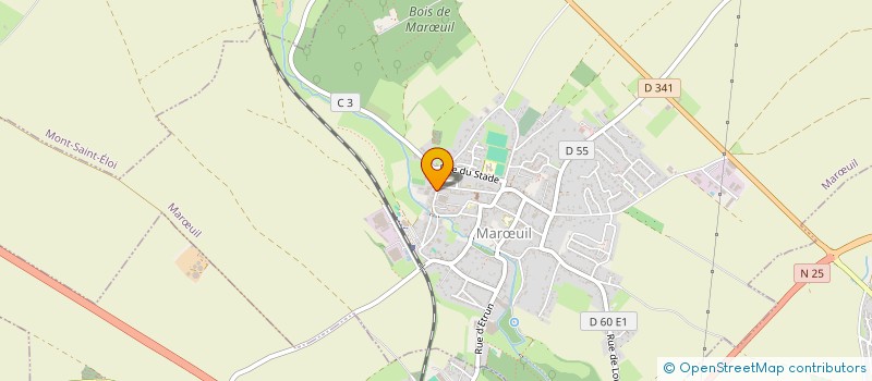 localisation de l'entreprise MONSIEUR LOUIS LEBLANC  MARUIL