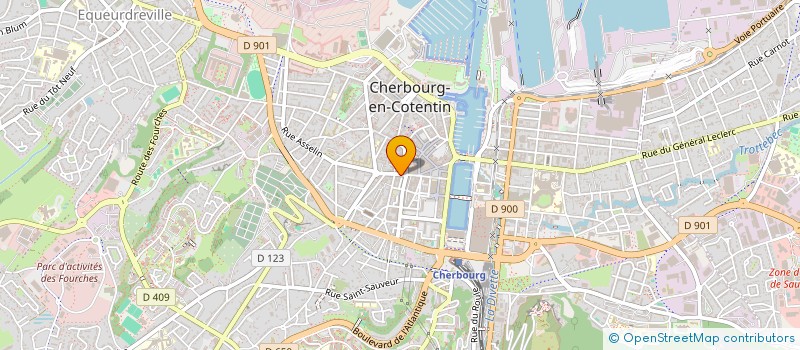 localisation de l'entreprise MONSIEUR LOUIS LEBREDONCHEL à CHERBOURG-EN-COTENTIN