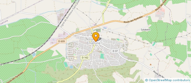 localisation de l'entreprise MONSIEUR LOUIS LECHEVALLIER  NISSAN-LEZ-ENSERUNE