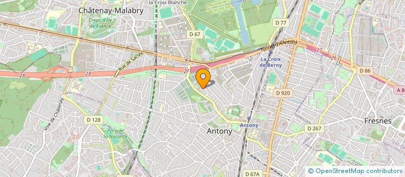 localisation de l'entreprise MONSIEUR LOUIS LECHEVRETEL à ANTONY