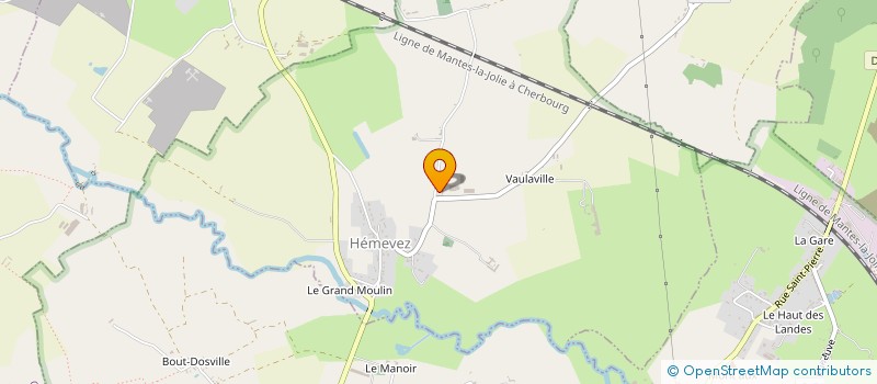 localisation de l'entreprise MONSIEUR LOUIS LECONTE  SAINT-GERMAIN-DE-TOURNEBUT