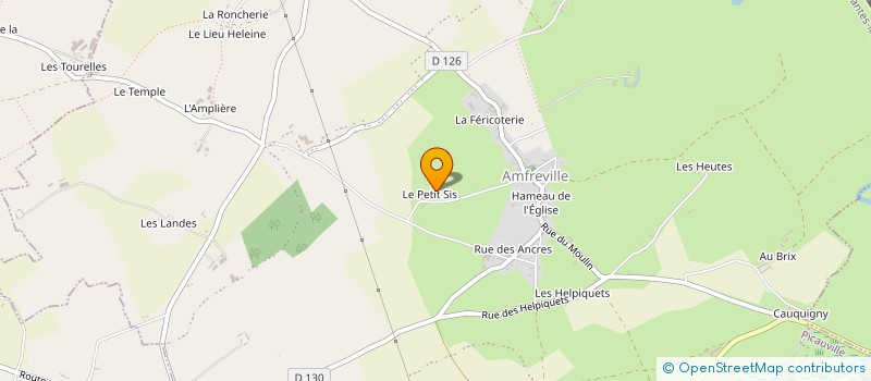 localisation de l'entreprise MONSIEUR LOUIS LECOURTOIS à PICAUVILLE