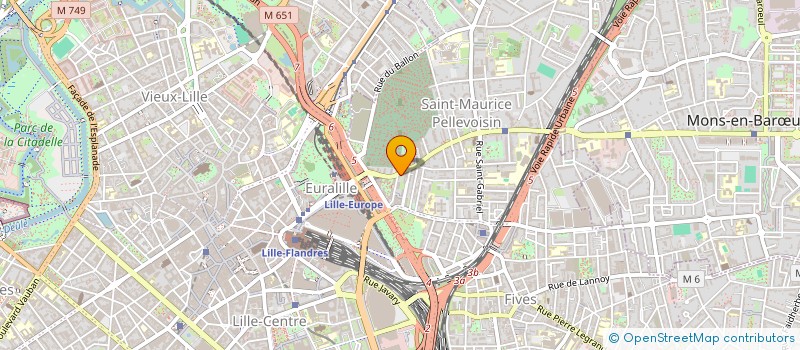 localisation de l'entreprise MONSIEUR LOUIS LECOUTURIER à LILLE