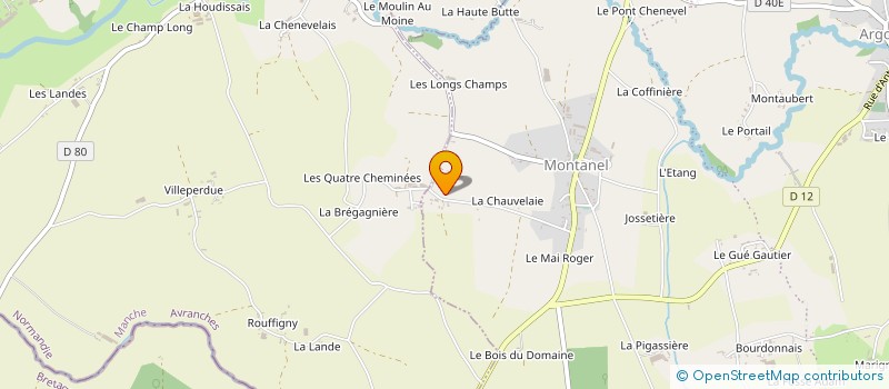 localisation de l'entreprise MONSIEUR LOUIS LEDORMEUR  SAINT-JAMES