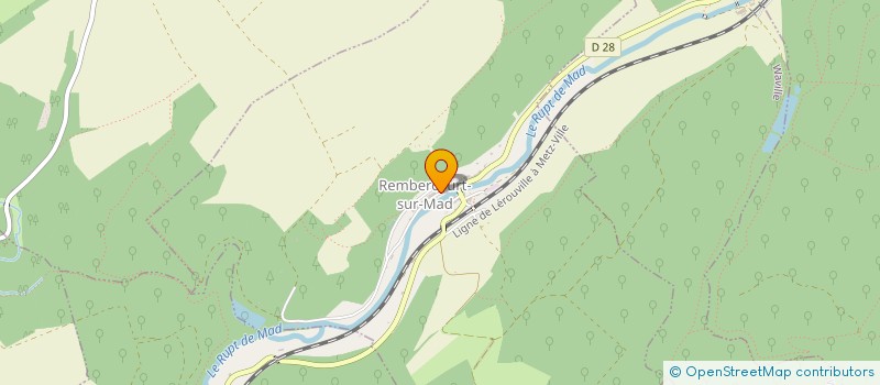 localisation de l'entreprise MONSIEUR LOUIS LEFEBVRE  REMBERCOURT-SUR-MAD
