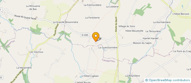 localisation de l'entreprise MONSIEUR LOUIS LEFORESTIER  MONTCUIT