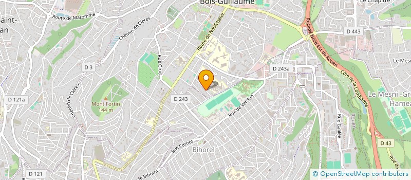 localisation de l'entreprise MONSIEUR LOUIS LEGENDRE à BOIS-GUILLAUME