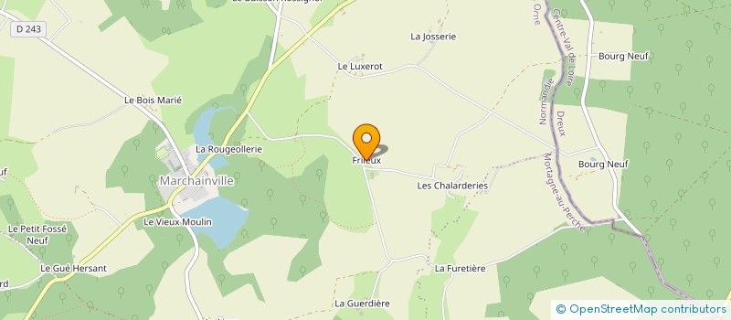 localisation de l'entreprise MONSIEUR LOUIS LEGRAS à LONGNY LES VILLAGES