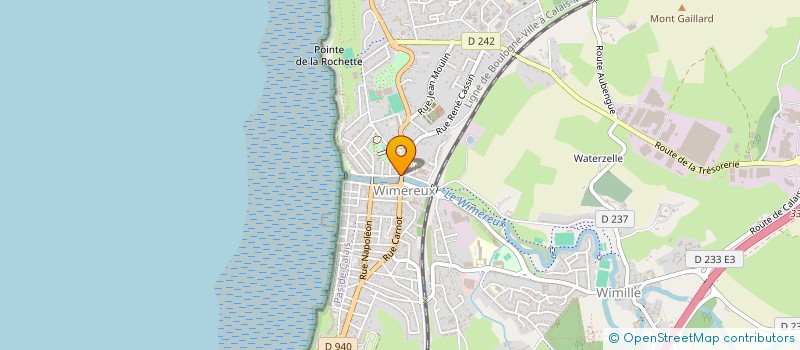 localisation de l'entreprise MONSIEUR LOUIS LEHINGUE à WIMEREUX