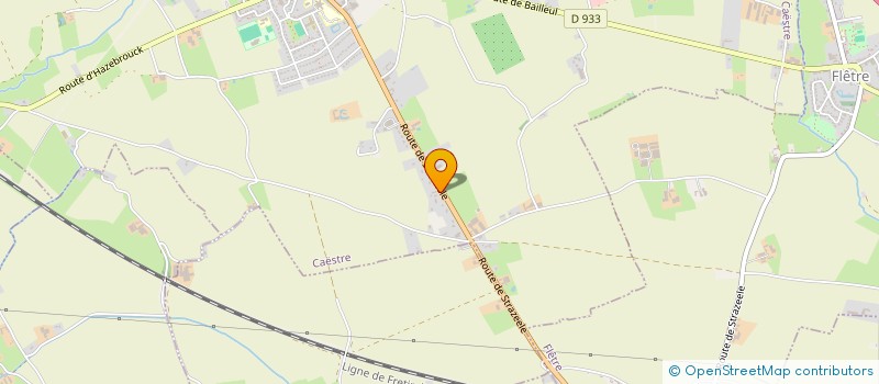 localisation de l'entreprise MONSIEUR LOUIS LEIGNEL  CAESTRE